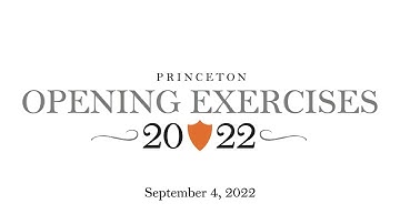 2022 Opening Exercises