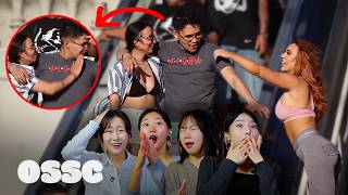 Korean Girls React To U.S. PRANK Compilation | 𝙊𝙎𝙎𝘾