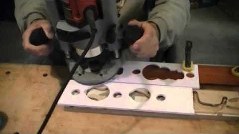 Routing an Inlay using a Template