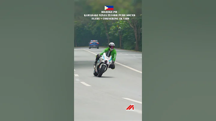 Fast Delivery Kawasaki Ninja ZX10RR Flyby + Cornering #shorts #motorcycle #bigbike #sportbike #zx10r