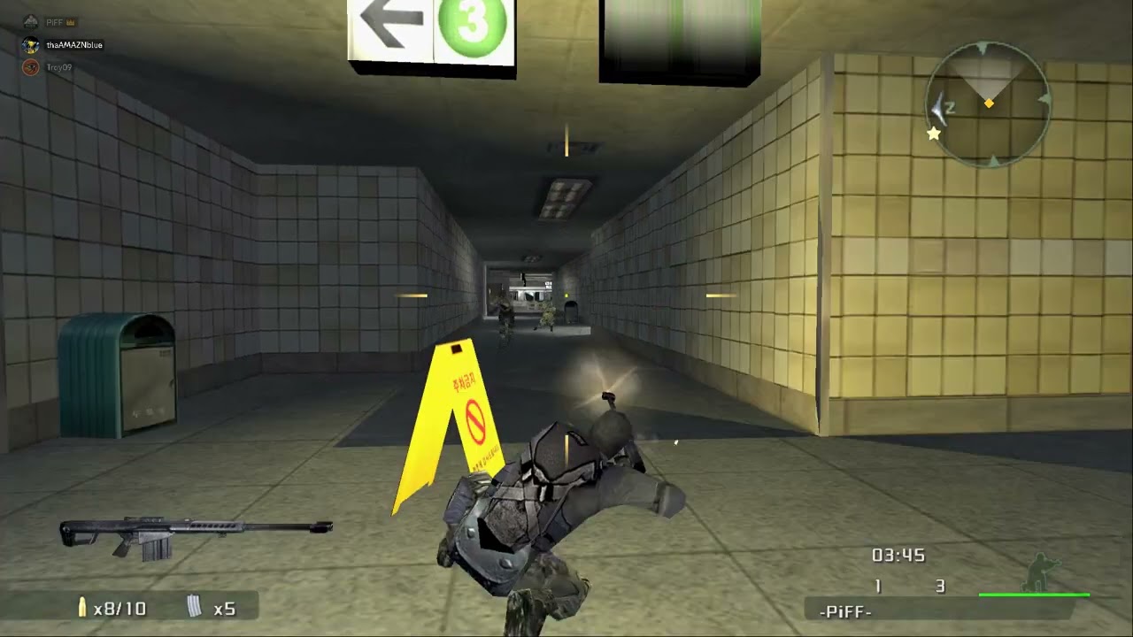 No scope double kill on thaAMAZNblue and Troy09