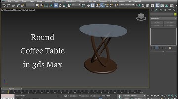 Center Table Modeling in 3ds Max | Center Table in 3d Max | Table Modeling | Coffee Table in 3ds Max