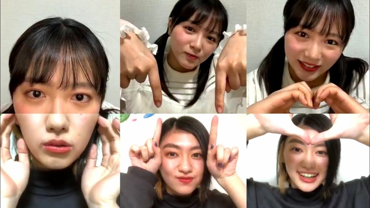 私立恵比寿中学 中山莉子 小林歌穂 インスタライブ 04 12 Youtube
