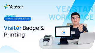 Tech Talk: Visitor Badge & Two Printing Methods | Visitor Management System | Yeastar Workplace Colorworks Id Badge Printing Elevate Your Visitor Management