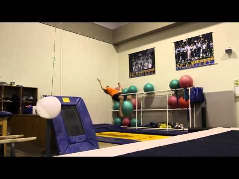 Exercise ball trampoline tricks - Canon 7D 60p Test