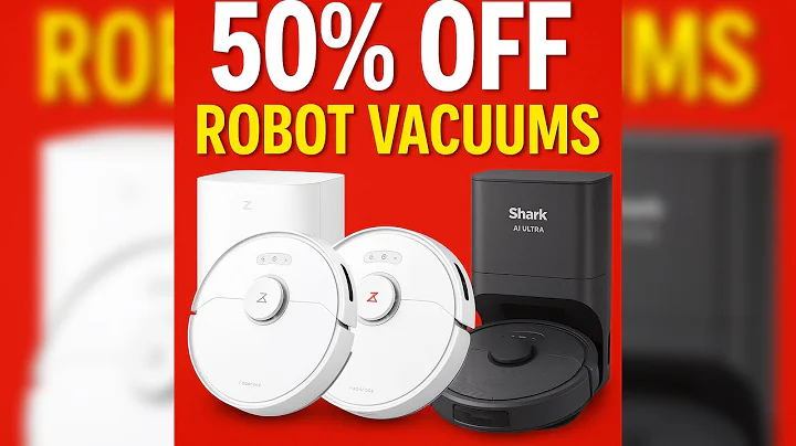 Amazon’s BIGGEST Robot Vacuum Sale – 50% OFF! (Ends Soon)