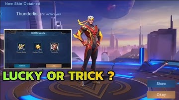 How Much Is Chou Hero Skin Thunderfist ?|| Draw Chou Hero Skin Thunderfist Mobile Legends || MLBB