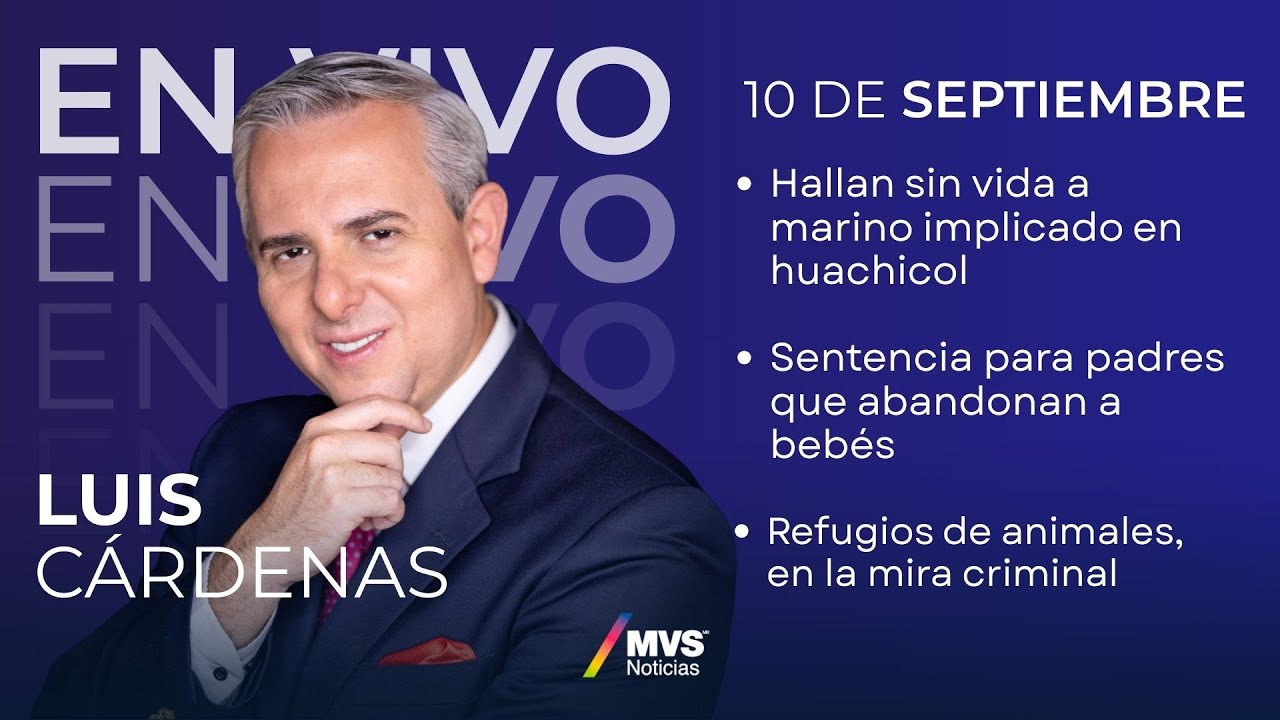 DETIENEN a EXJUEZ federal ligado a HUACHICOL | 10 de Septiembre | Luis Cárdenas EN VIVO
