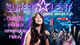 THE MOMENT OF TRUTH! Filipina Teen Singer Chriztel Renae is the Grand Winner of the Supertalent🇭🇷🎉 by Ody Gals 94,214 views 4 months ago 1 minute, 45 seconds