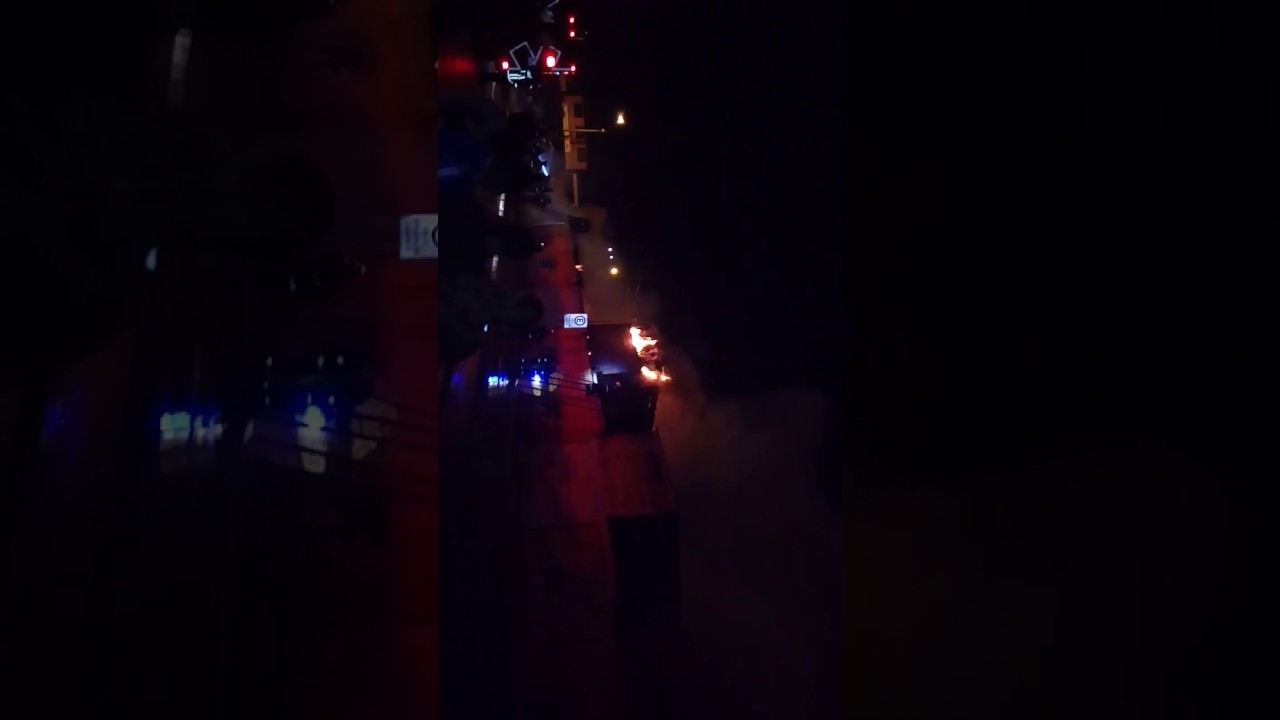 Gran incendio en vega central de Antofagasta