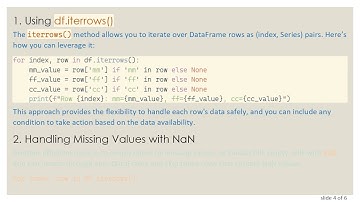 Dealing with Dynamic DataFrames in Pandas