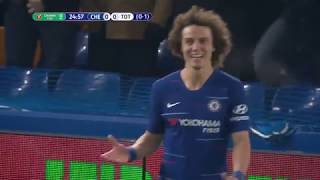 ดูบอลย้อนหลัง Chelsea 2 -1 Tottenham Goals Extended Highlights  2018