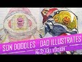 DRAWING with my kids - CRIMSON SPACE SUIT [FULL VERSION] No.37