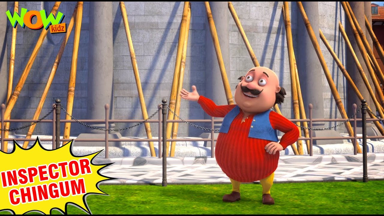    Tower Gayab  Motu Patlu New  Cartoon  Inspector Chingum   spot