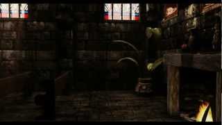 UDK Fantasy Courtyard and Ancient Caves (my first work and scene)