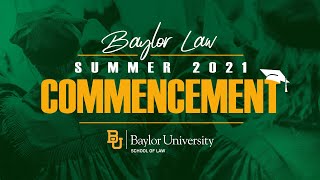 Commencement Summer 2021