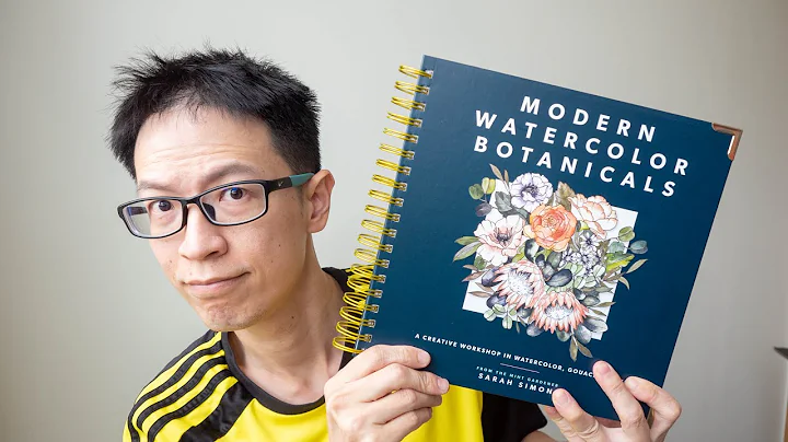 Modern Watercolor Botanicals  BEAUTIFUL BOOK! (rev...
