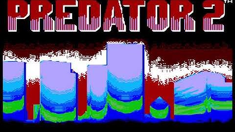 867 Predator 2 Movie mode Sega Master System SMS, HD 60fps