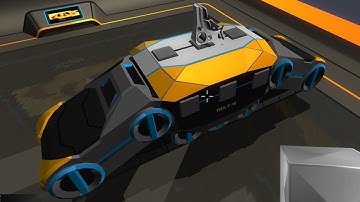 ROBOCRAFT - The Tank 101 (Caterpillar Tracks)