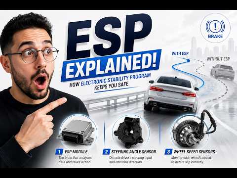 ESP Explained! How Electronic Stability Program Works #engineering #automotive