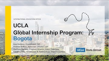 Global Internship Program: Info Session - Bogota