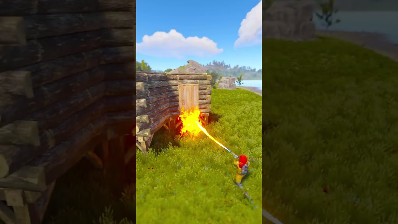 New Rust Weapon: Military Flamethrower