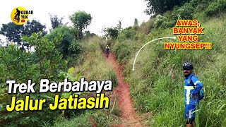 Trek JJ - Jalur Jatiasih, Awas Turunan Berbahaya! | Gobar Yuk TV