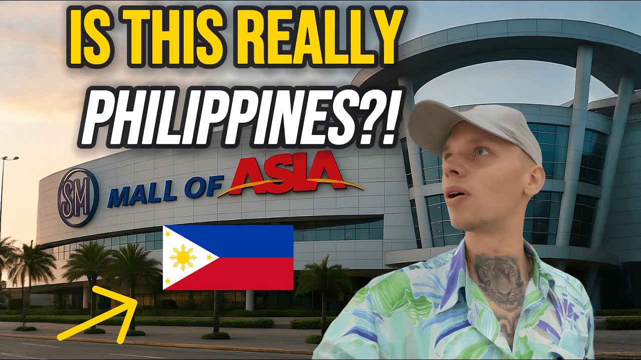 FIRST TIME Exploring Mall of Asia in Manila, Philippines 🇵🇭