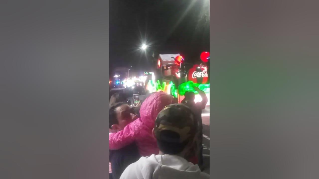 Caravana navideña CocaCola 2024 YouTube