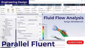 Fluid Flow Analysis | Parallel Fluent | Ansys Workbench | Complete tutorial