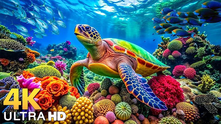 Dive Into the Mesmerizing Underwater Realm and Marvel at Sea Animal in The Best 4K ULTRA HD Aquarium thumbnail