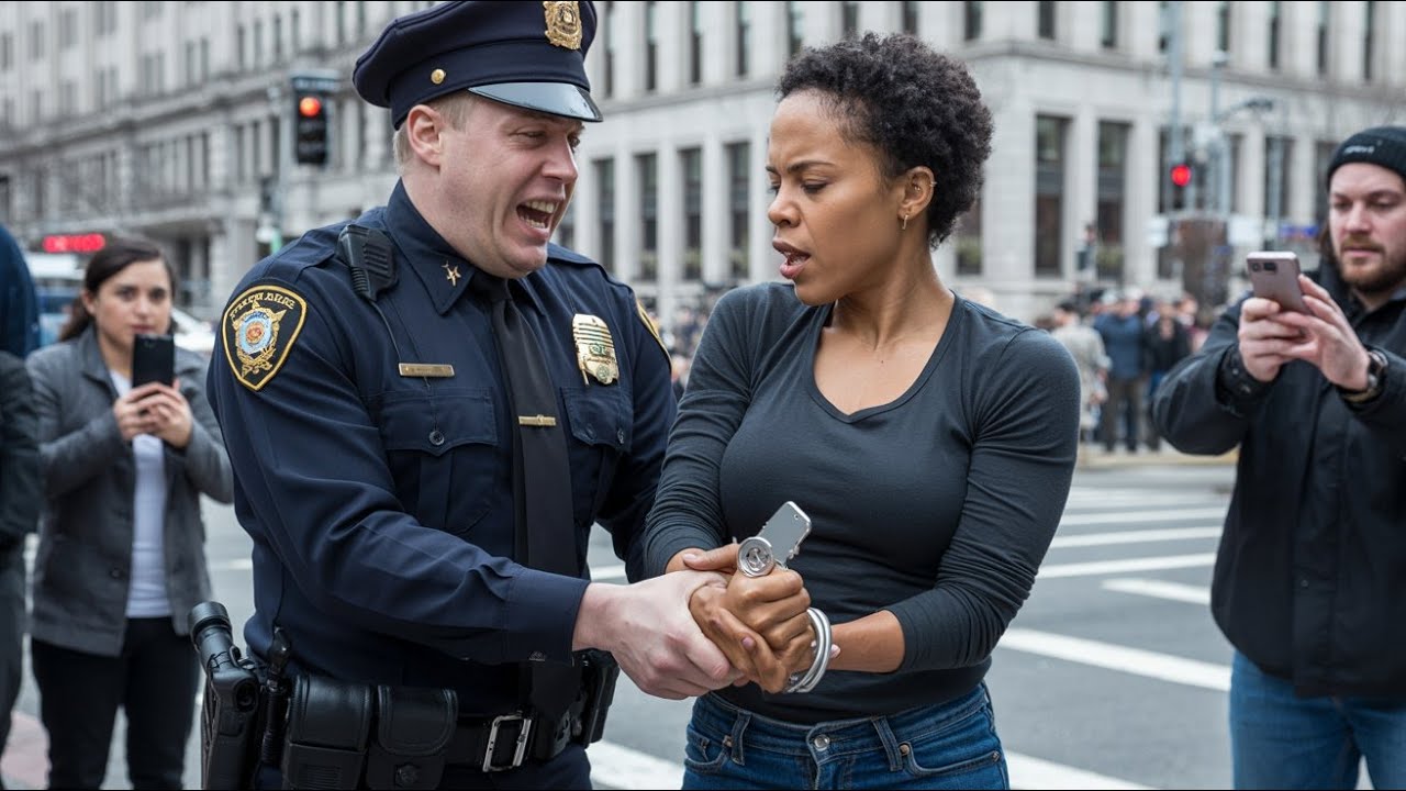 Расистский полицейский посмел напасть на женщину-офицера, не зная, кем она была на самом деле