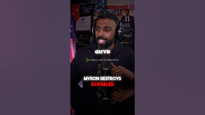 Myron Calls Out DJ Khaled!!