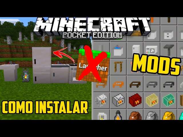 COMO INSTALAR MODS NO SEU MINECRAFT PE SEM BLOCK LAUNCHER 2021!! 