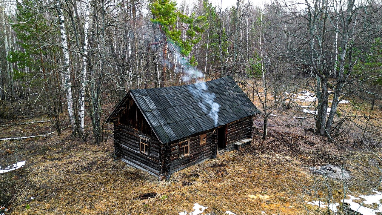 НАШЛИ ЗАБРОШЕННУЮ ИЗБУ у ручья 🔥 НОЧЛЕГ, который мы НЕ ЗАБУДЕМ!