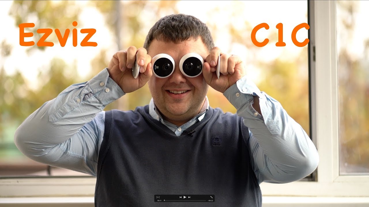Обзор облачной камеры  Ezviz C1C  от Большого Саши