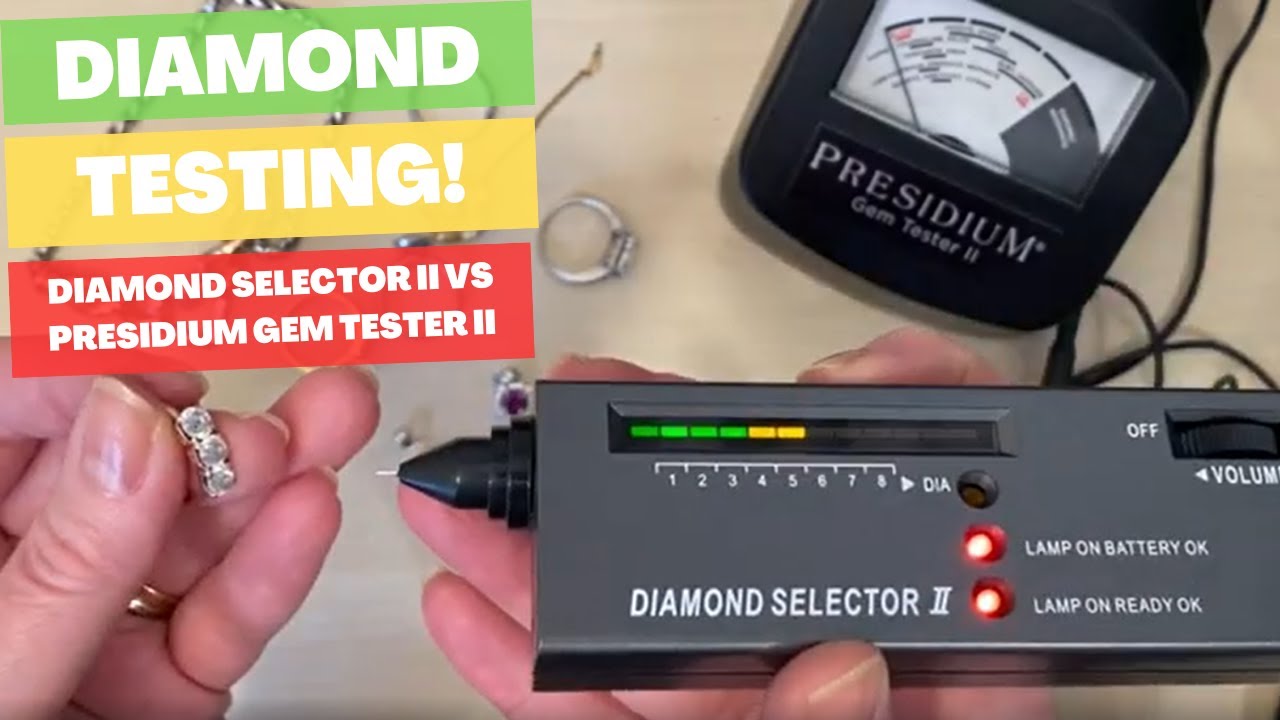 Did I REALLY Find Diamonds at the Car Boot Sale? Diamond Selector II Vs Presidium  Gem Tester II 