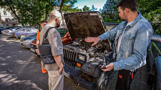 Wrangler забытый в центре Питера