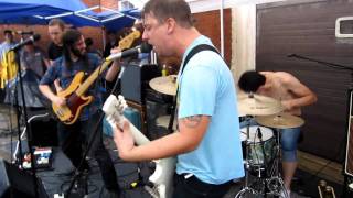All Dinosaurs performing Heap Wolves at Compound Fest