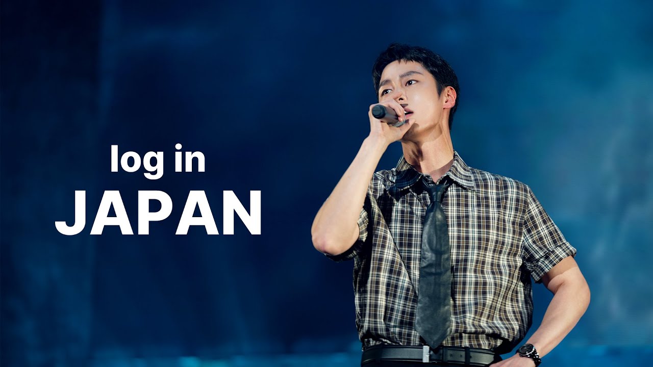 log in JAPAN