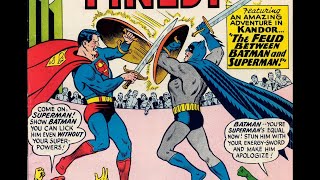 Vintage World's Finest The Feud Between Batman and Superman Part 1  1964