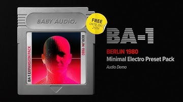 Free until December 25th - BA-1 Preset Pack: Berlin 1980 by Francis Preve - Audio Demo