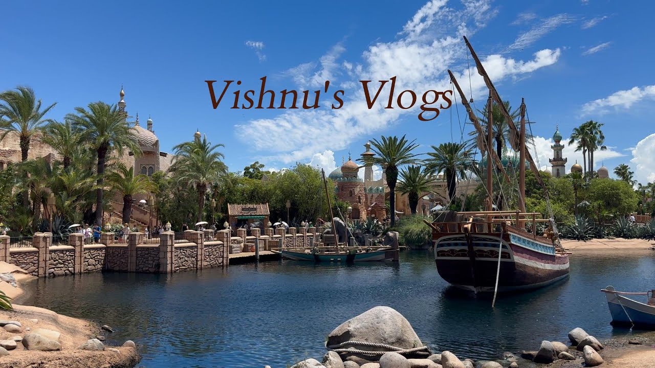 Vishnu's Vlogs: VV 6 - A Day @ Tokyo DisneySea