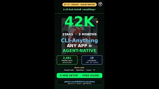CLI-Anything: 42K-Star Repo Makes ANY Software Agent-Native (5-Min Setup)