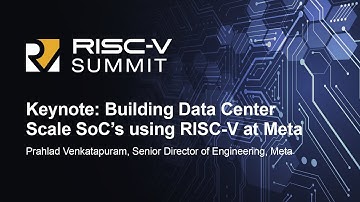 Keynote: Building Data Center Scale SoC