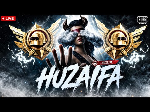 🔥 ROAD TO CONQUEROR LIVE | INSANE RANK PUSH 😱 | HUZAIFA GAMERZ IS LIVE 🔴
