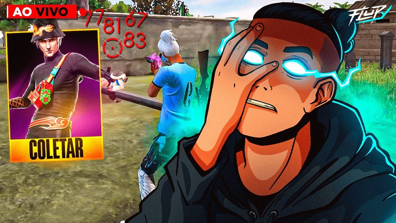 Flupy π FLUPY - AO VIVO π CS E BR RANQUEADO VALENDO CODIGUIN! π FREE FIRE ...