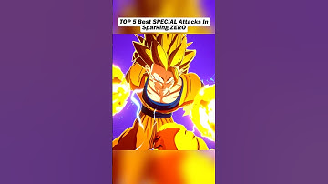 Top 5 BEST SPECIAL Attacks In Sparking Zero Part 6 #shorts