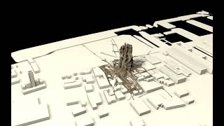 Cinema 4d - X-Particles - Flocking - Swarm and Skinner