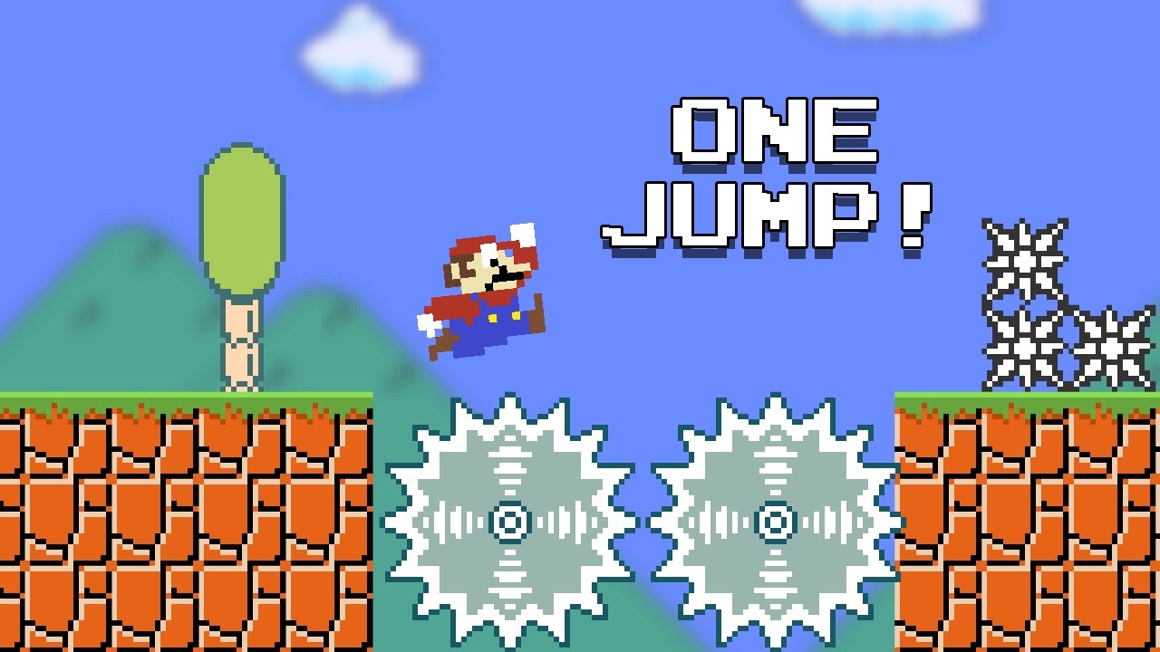 Mario Can Only Jump Once!